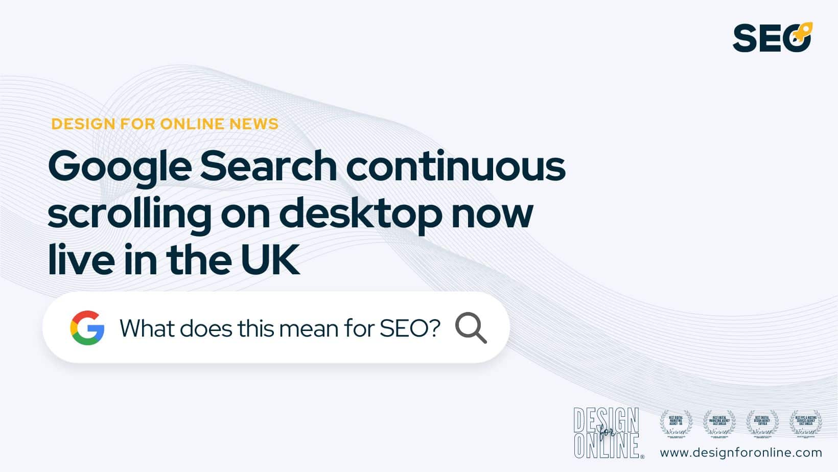 Google Search continuous on desktop for Search infinite scrolling on desktop now live in the UK