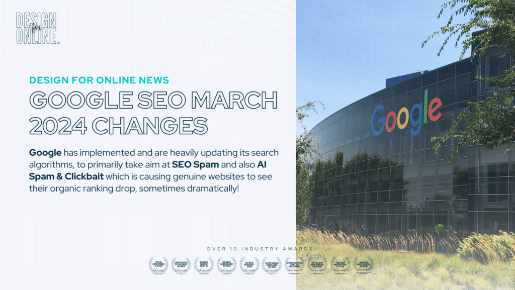 Google takes aim at AI Spam & Clickbait in its new SEO algorythm changes for March 2024